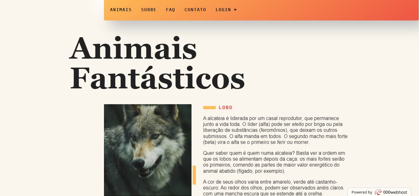 Animais Fantásticos